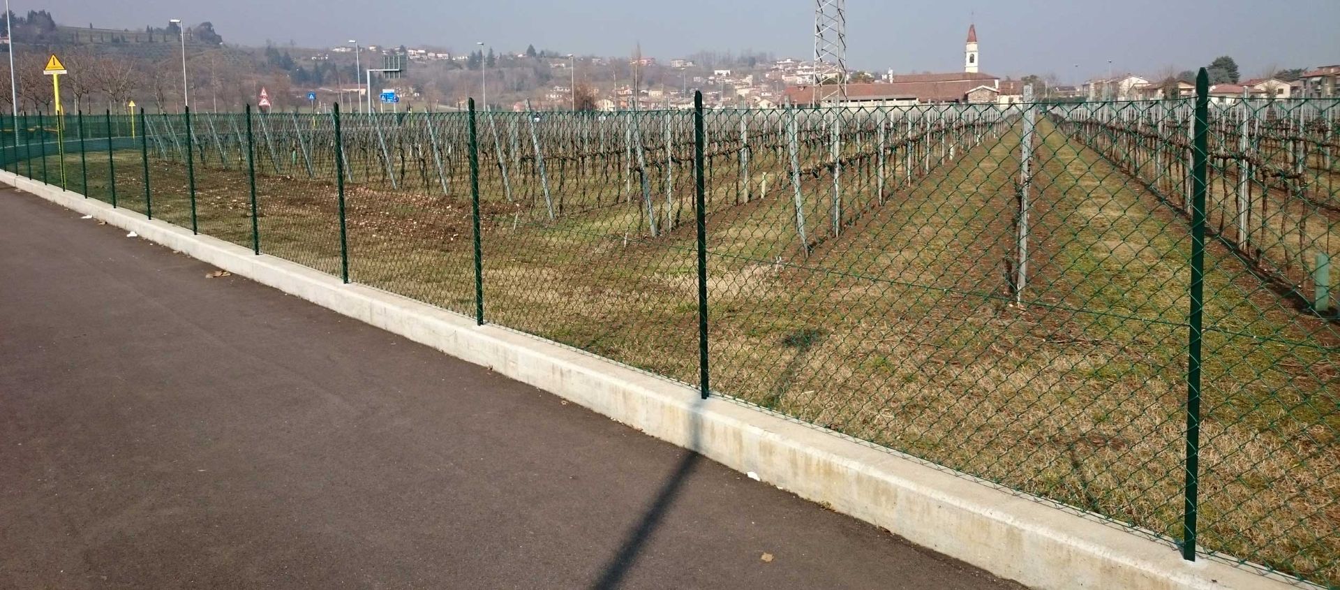 Recinzioni in rete metallica