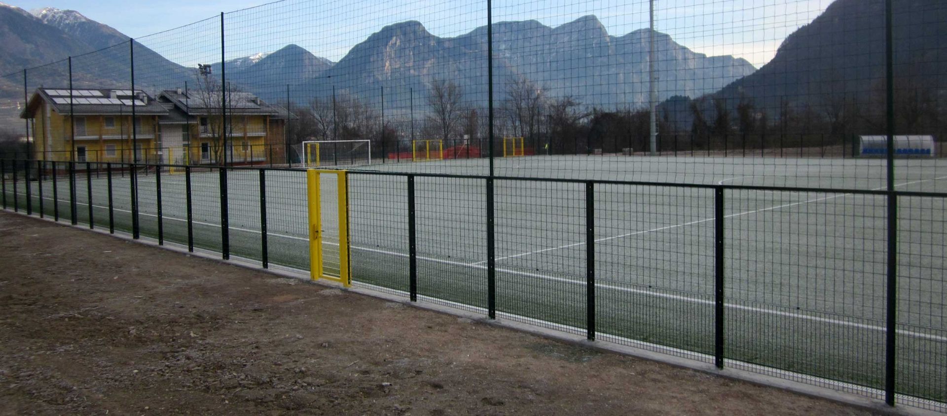 Recinzioni per impianti sportivi