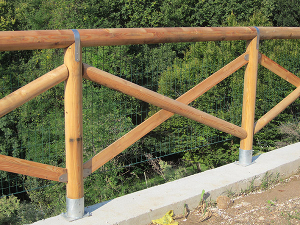 Staccionate a croce di S.Andrea