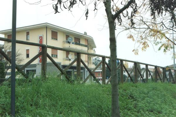 Staccionata a croce di S.Andrea