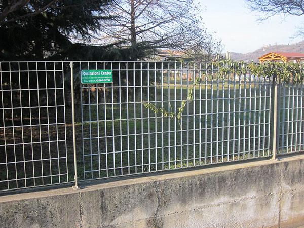 Recinzione in grigliato elettroforgiato