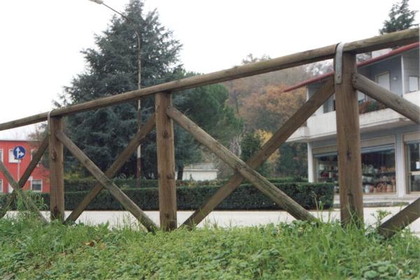 Staccionata a croce di S.Andrea