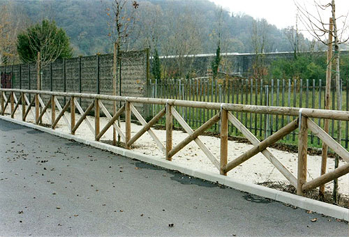Staccionata a croce di S.Andrea