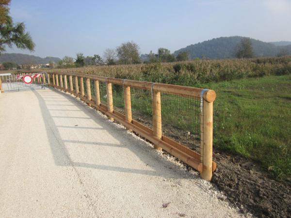 Staccionate normali in legno