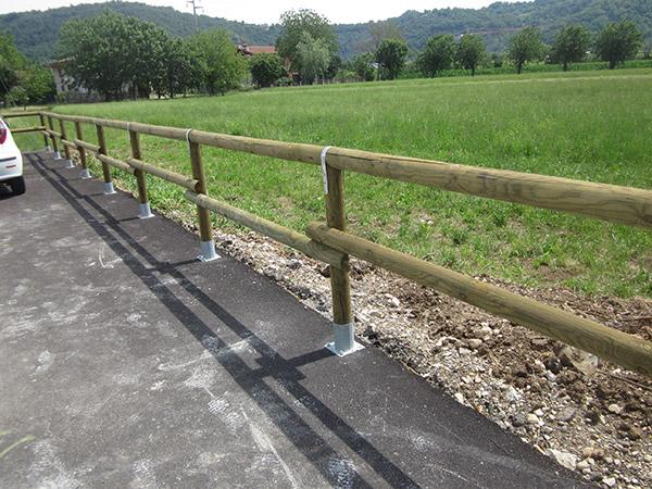 Staccionate normali in legno