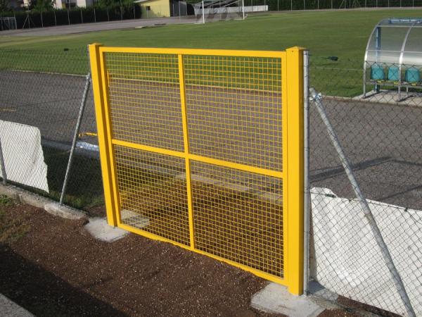 Cancelli per impianti sportivi