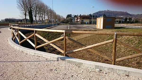 Staccionata a croce di S.Andrea