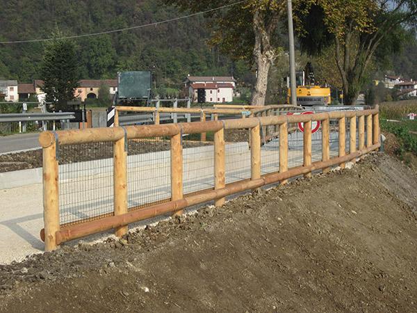 Staccionate normali in legno