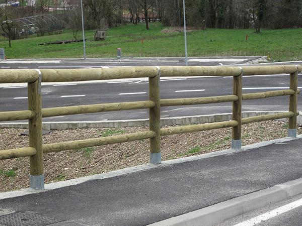 Staccionate normali in legno