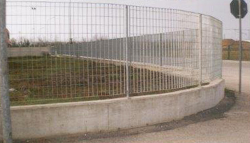 Recinzione in grigliato elettroforgiato